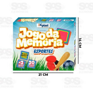 Jogo Da Memória Esportes 30 Peças Homeplay 5003