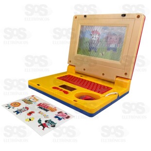Laptop Infantil Fazendinha Animais Musical Toy King TK-AB4495