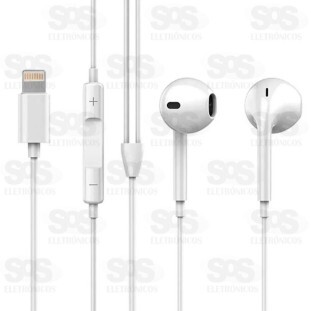 Fone de Ouvido com Fio e Microfone para Iphone Altomex A-808-5G