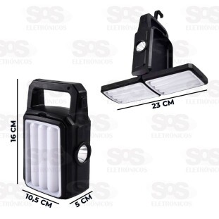 Lanterna Luminária Dobrável LED Recarregável Altomex AL-B1301