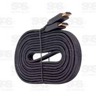 Cabo HDMI 3 Metros Malha Blindado B-Max BM8673