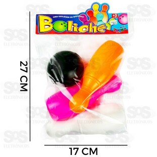 Jogo De Boliche 4 Peças Salopa Mini Toys 0849