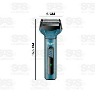 Maquininha 3 em 1 Recarregável Kemei KM-1434