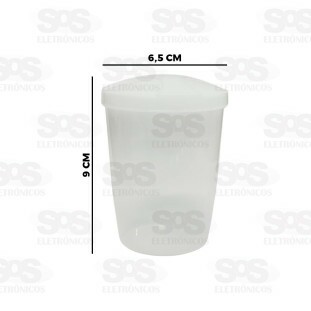 Porta Temperos 180ML De Plástico 3 Peças Ercaplast 2223