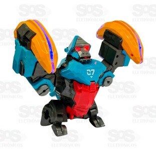 Gorilla Dançarino Com Luzes e Sons Toy King TK-AB6356