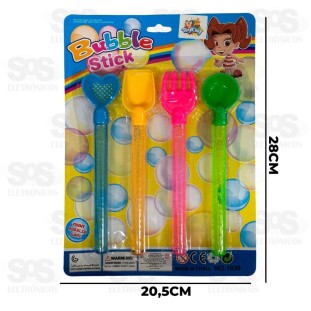 Kit Bolhas De Sabão Com 4 Unidades Toy King TK-AB5343