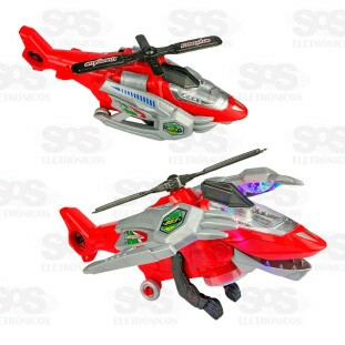 Helicóptero Dinossauro Com Sons e Luzes Toy King TK-AB3636