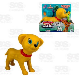 Dog Dollrable Com Acessórios Unitário Homeplay 3140