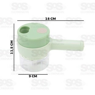 Processador Multifuncional Elétrico Recarregável AD009