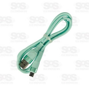 Cabo De Dados 3.4A Micro USB V8 1 Metro Inova CBO-6093