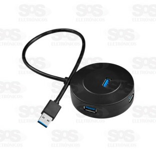 Hub USB 2.0 Com 4 Portas Knup KP-T131/2.0