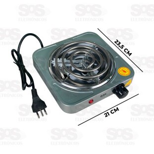 Fogareiro Elétrico 1 boca 1000W/127V Bak AD-C101