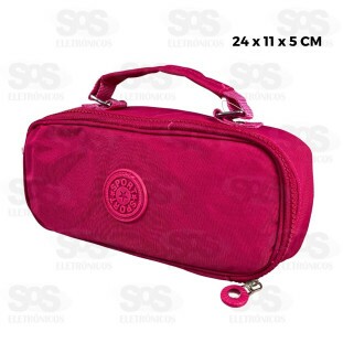 Estojo Poliéster 1 Zíper 24CM Altomex AL-07-0610