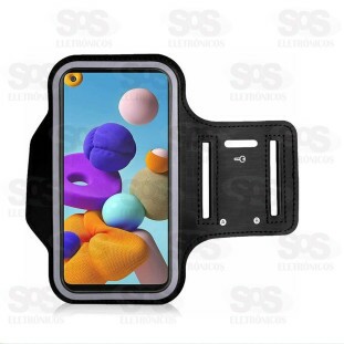 Braçadeira Sport Neoprene Para Celular Até 5.5 Cores Variadas