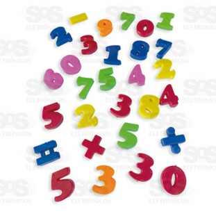 Jogo De Matemática Brincando Com Números 25 Peças Pica Pau 889