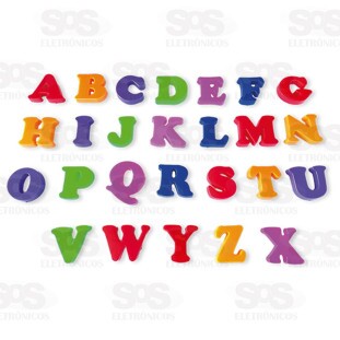 Jogo De Letrinhas Brincando Com Letras 26 Peças Pica Pau 888