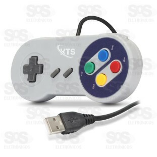Controle USB Super Nintendo Computador KTS-USB2D