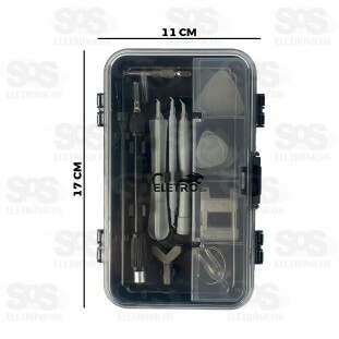 Caixa de Ferramentas Precisão 139 Peças Eletromex EL-1707