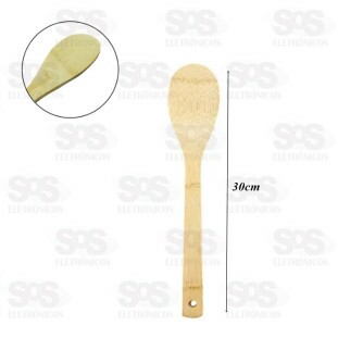 Colher De Bambu 30cm Top Útil 0819