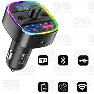 Transmissor FM Bluetooth Com SD/USB e Carregador Veicular Altomex AL-C178