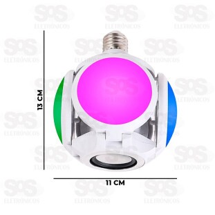 Lâmpada LED Dobrável Com Alto-Falante Bluetooth 10W X-Cell XC-GL-04