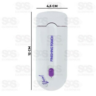 Mini Depilador Portátil Indolor Recarregável 2 Cabeças HX-101