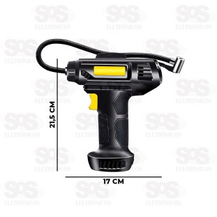 Compressor de Ar Elétrica Multifuncional Painel LCD B-Tek BT-AX105