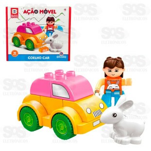 Brinquedos De Montar Ação Móvel Modelos Variadas Polibrinq BM012