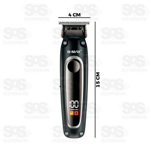 Máquina De Cortar Cabelo Profissional Com Visor B-Max BM-C025