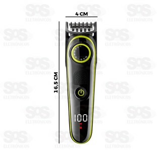 Máquina De Cortar Cabelo Acabamentos 5 Em 1 Recarregável B-Max BM-C036