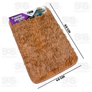 Tapete Peludo Poliéster 40x60CM Top Útil TOP0675