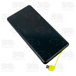 Carga Extra 10.000mAh Com 3 Interfaces Kaidi KD-951