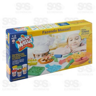 Massinha Fazendo Massa Macarrão Divertoys 8058