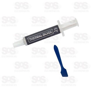 Pasta Térmica Para CPU 5G Thermal Silver Implastec