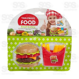 Hambúrguer e Batatinhas Toy King TK-AB2103