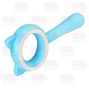 Escova Dupla Para Cães e Gatos Altomex AK-665