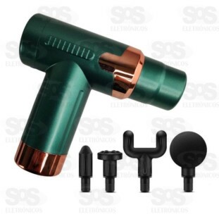 Massageador Muscular Recarregável 6 Velocidades Eletromex EL-1939