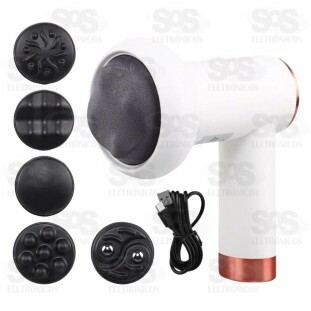 Massageador Giratório Anti-Celulite 6 Velocidade Eletromex EL-1941