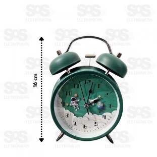 Relógio Retrô Analógico de Astronauta Altomex AL-2308