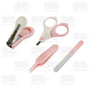 Kit Manicure Cortador De Unha 4 Peças Altomex BS05