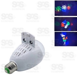 Lâmpada de LED Colorido Natalino In Card Altomex AL-L16