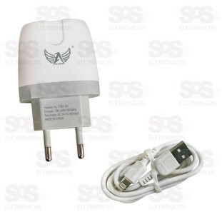 Carregador 2 USB 5.1A Com Cabo Lightning Altomex AL-7705-5G