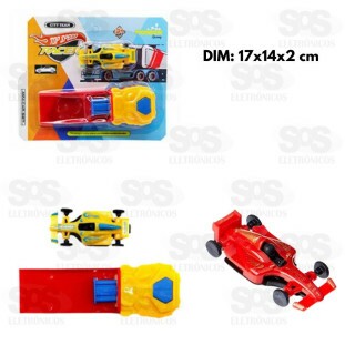 Lançador Com Carrinho de Corrida Toy King TK-AB5084