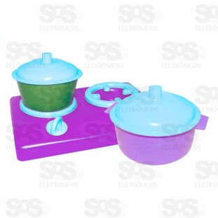 Kit Fogão Com 2 Panelas Master Cozinha Na Solapa 350S