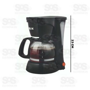 Cafeteira Elétrica 600ML 110V 650W Bak BK-CAFE-127