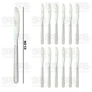 Kit Faca De Mesa Dubai 12 Unidades CRS-2616