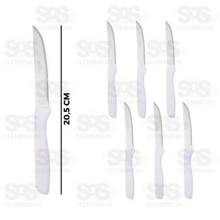 Kit Faca De Mesa Bali 6 Unidades CRS-2648