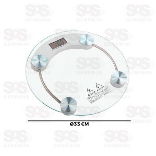 Balança De Banheiro Digital Até 180Kg B-Max BM-A12