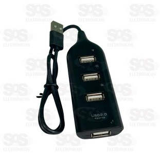 HUB USB 2.0 Com 4 Portas Song Star OS-494