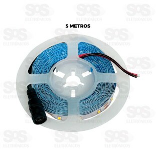 Fita De LED Branco Frio 5 Metros Maxbom 63-14